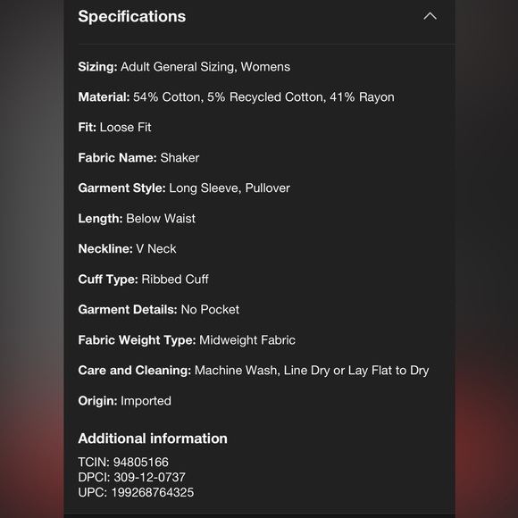 Women's Striped V-Neck Sweater Top - JoyLab™ Yellow/Cream Stripe M - Picture 5 of 12